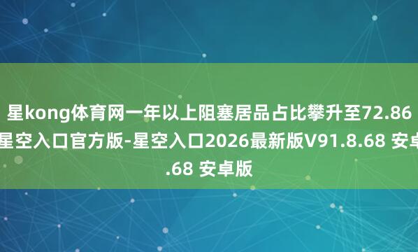星kong体育网一年以上阻塞居品占比攀升至72.86%-星空入口官方版-星空入口2026最新版V91.8.68 安卓版